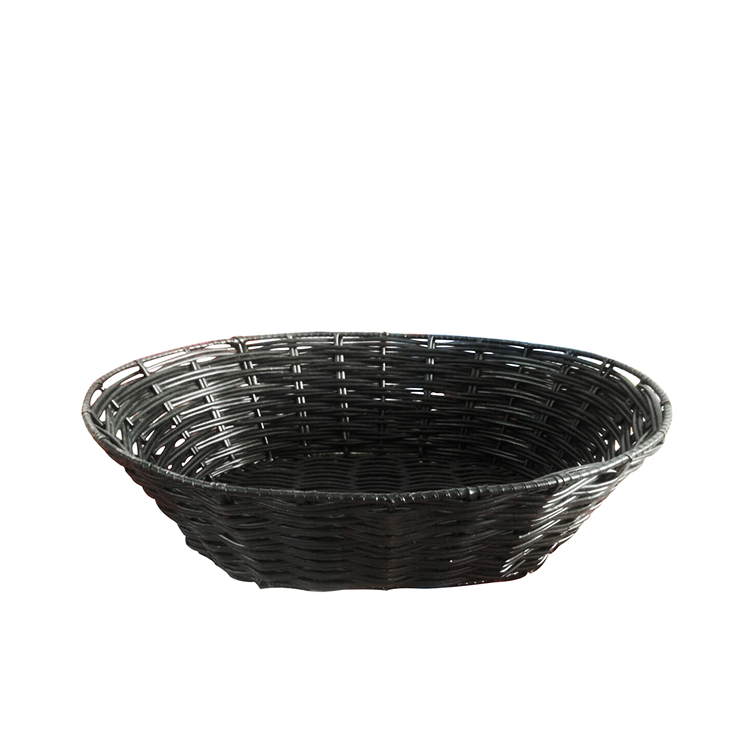 hollow PP fruit rattan basket