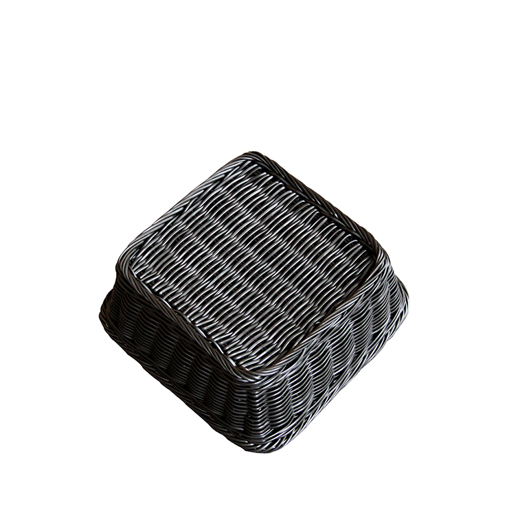  plastic PP rattan laundry basket for storage