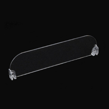 plastic supermarket shelf divider for display