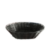 washable plastic wicker fruit basket with hand made