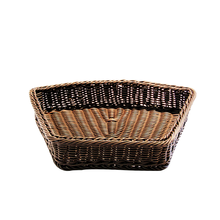fan-shaped-solid-PP-rattan fruit basket