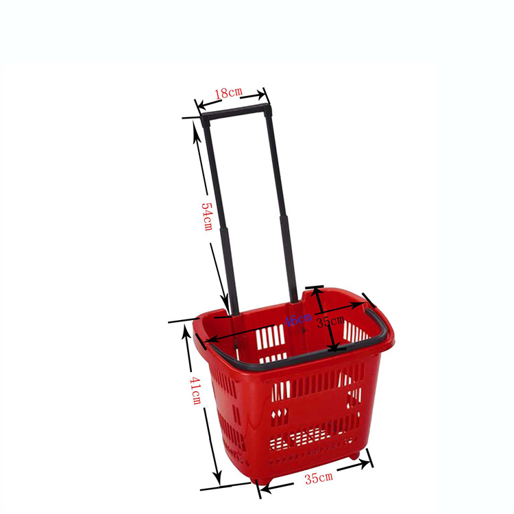 shopping basket TL-3 34L red