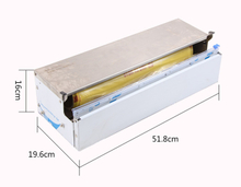 manual cling film wrapping machine for supermarket and retail store