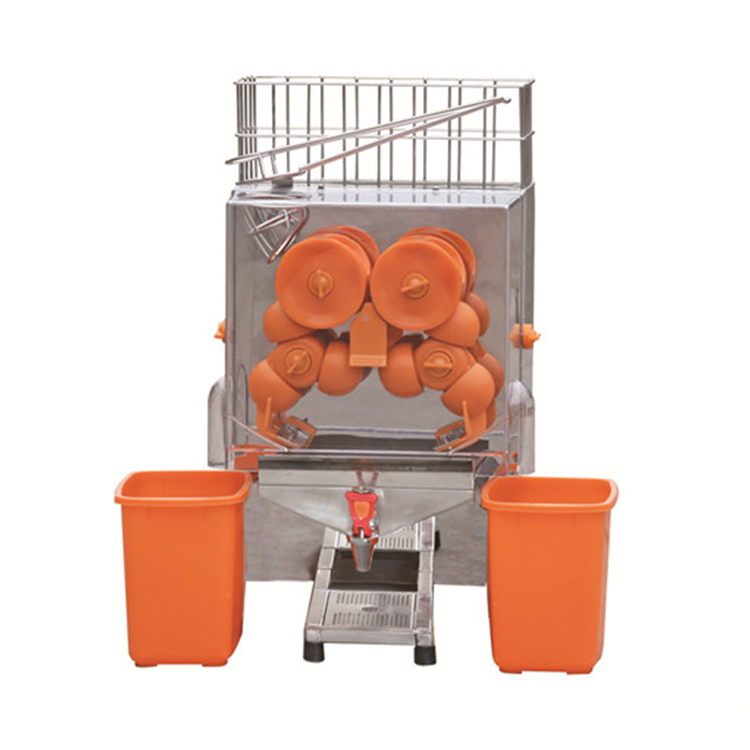 commercial orange juice squeezer with tape